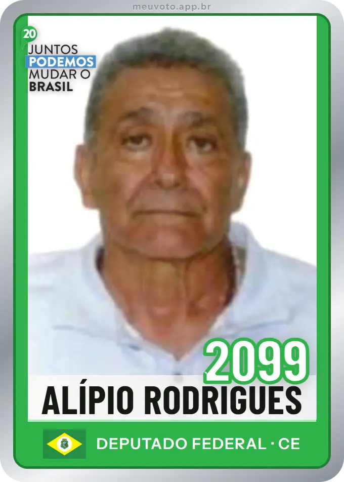 Carta de Alípio Rodrigues, número 2099, Podemos