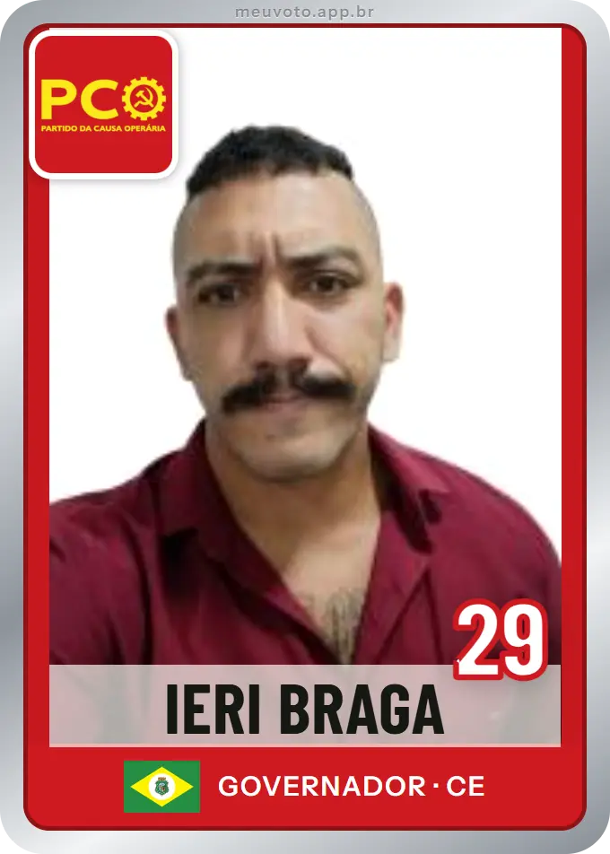 Carta de Ieri Braga, número 29, PCO