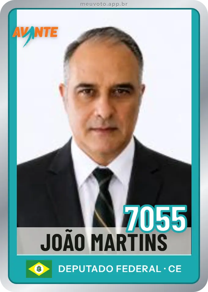 Carta de João Martins, número 7055, Avante