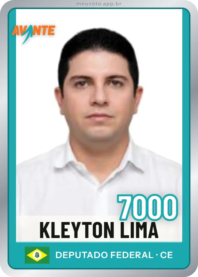 Carta de Kleyton Lima, número 7000, Avante
