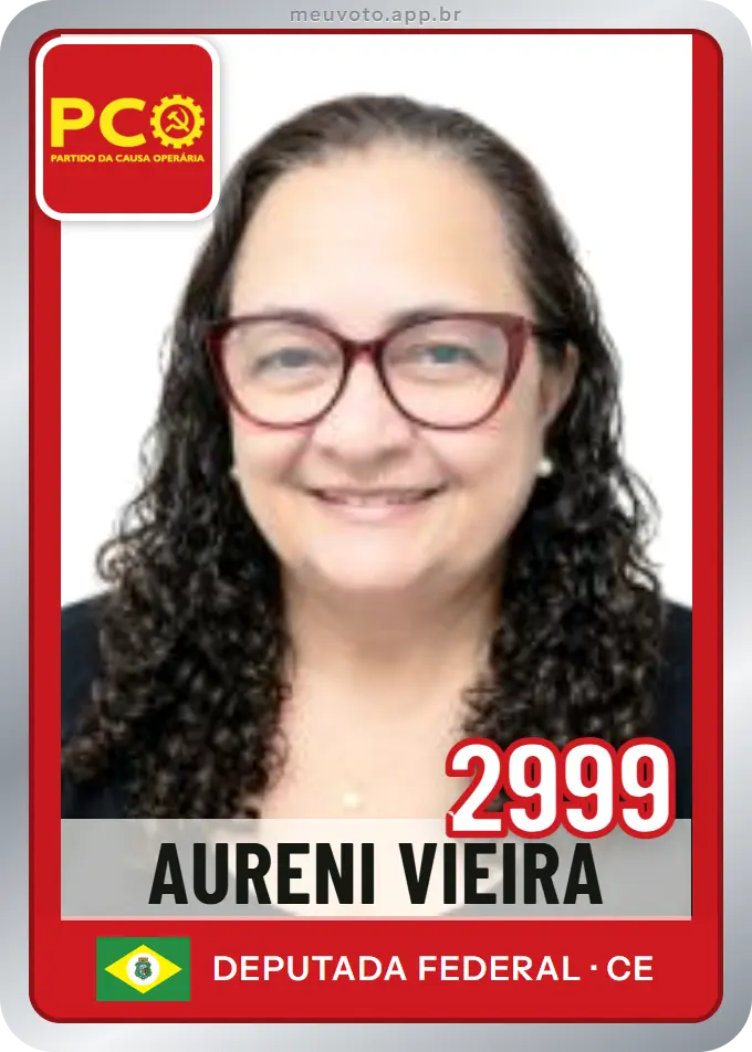 Carta de Aureni Vieira, número 2999, PCO