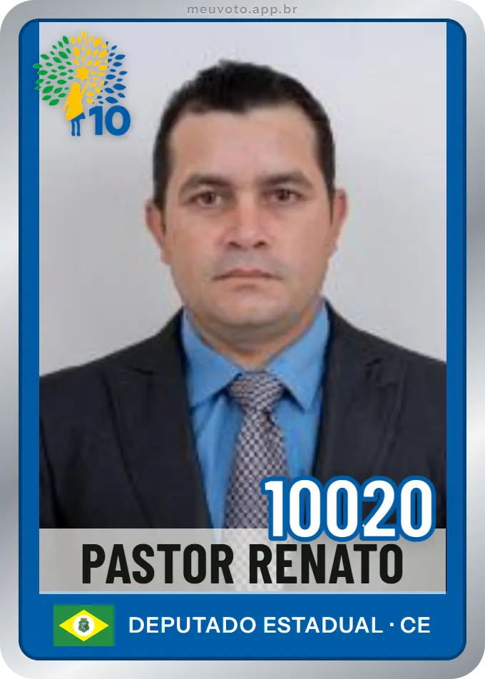 Carta de Pastor Renato, número 10020, Republicanos