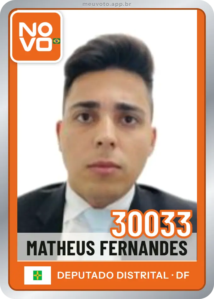 Carta de Matheus Fernandes, número 30033, Novo