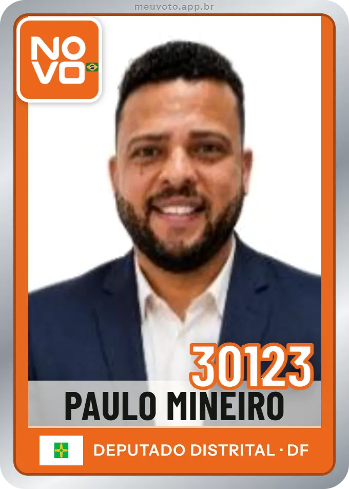 Carta de Paulo Mineiro, número 30123, Novo