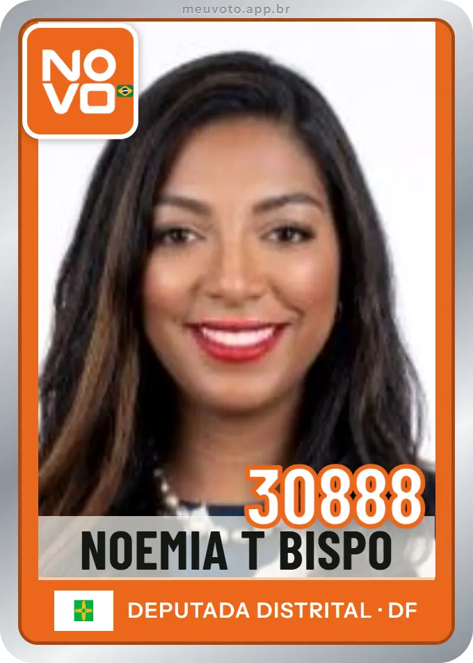 Carta de Noemia T Bispo, número 30888, Novo