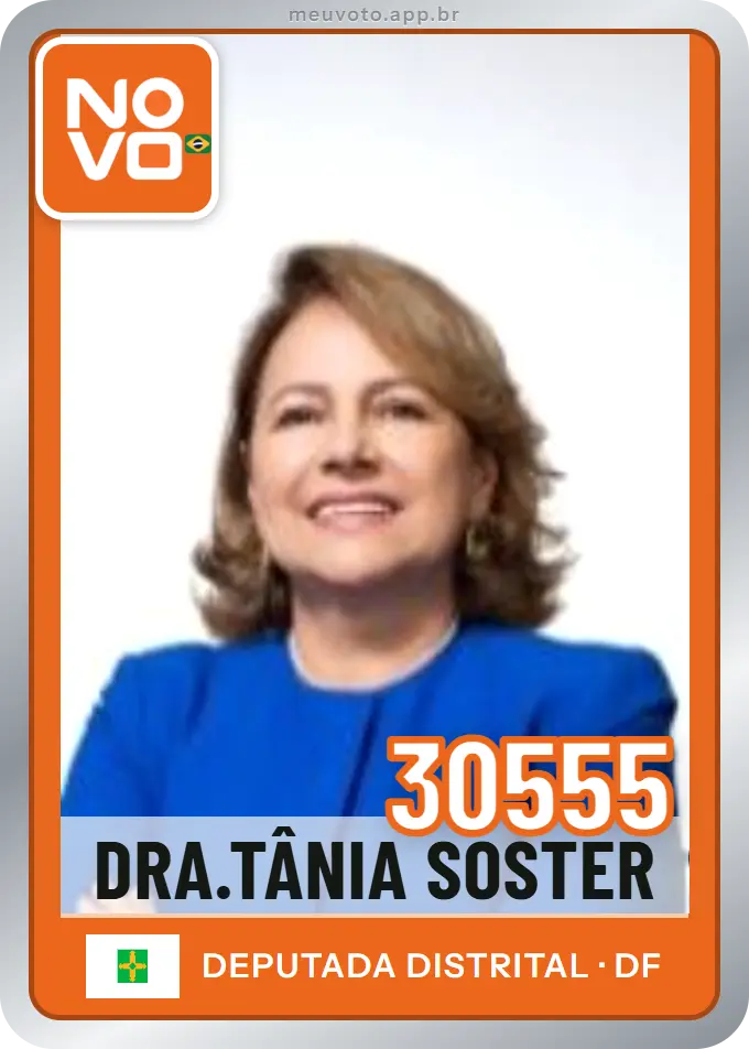 Carta de Dra.tânia Soster, número 30555, Novo