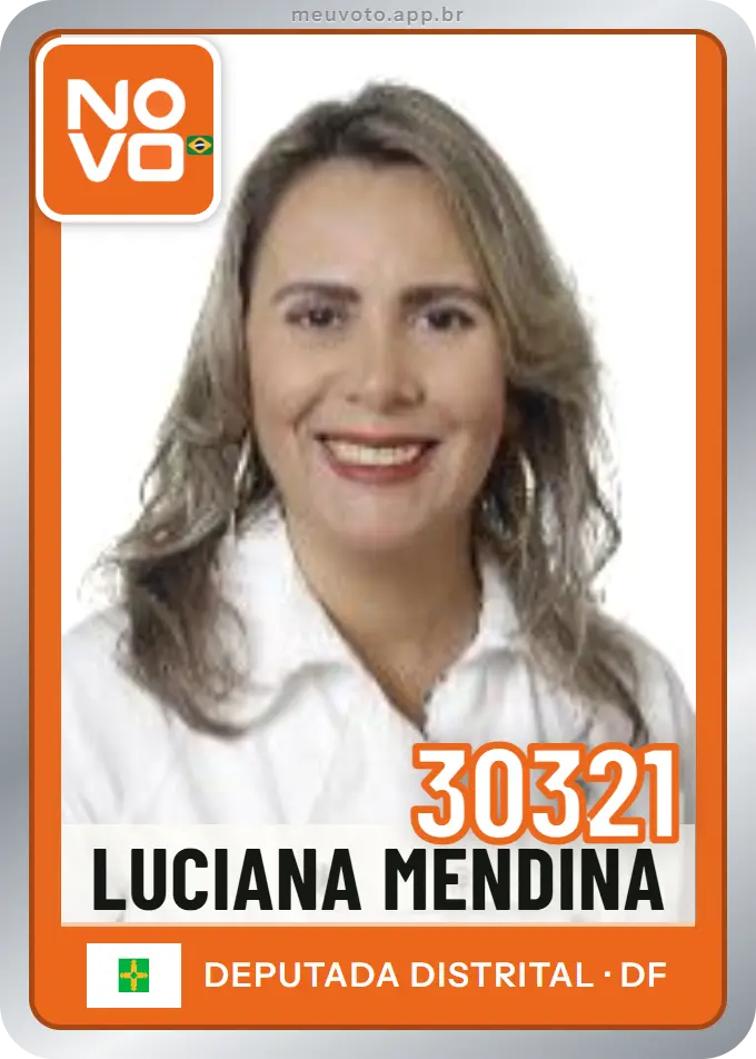 Carta de Luciana Mendina, número 30321, Novo