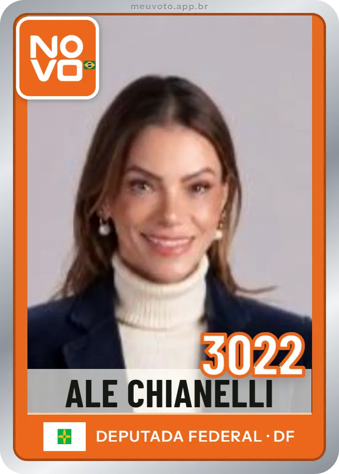 Carta de Ale Chianelli, número 3022, Novo