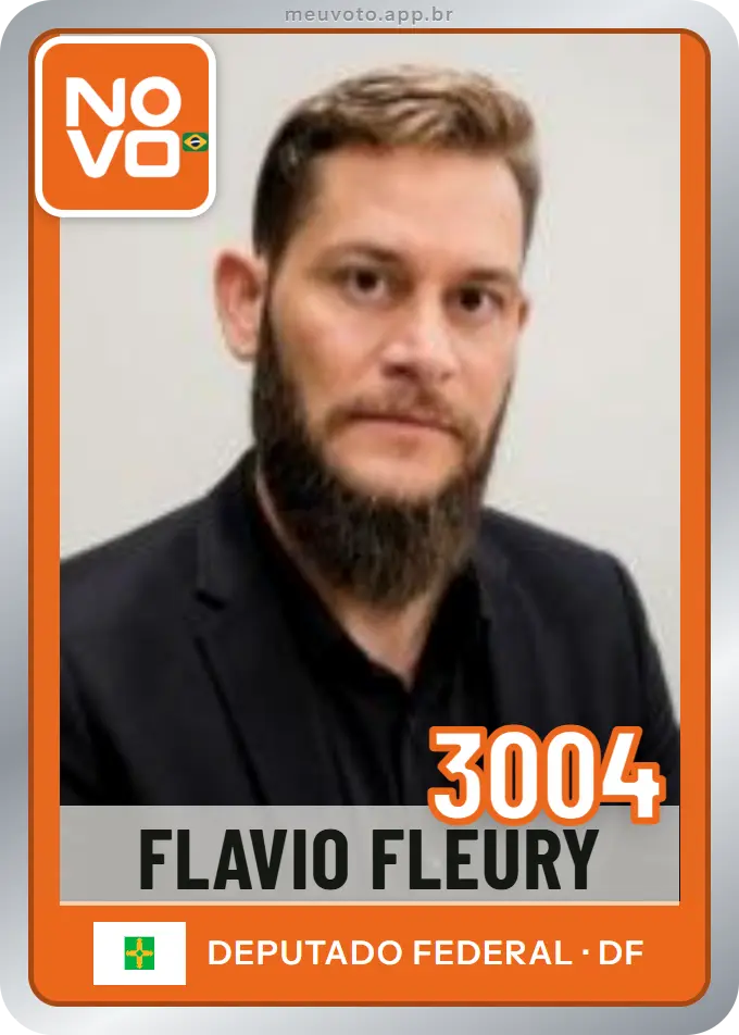 Carta de Flavio Fleury, número 3004, Novo
