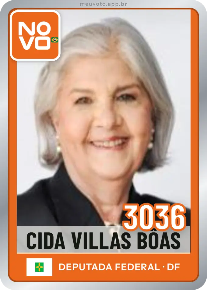 Carta de Cida Villas Bôas, número 3036, Novo