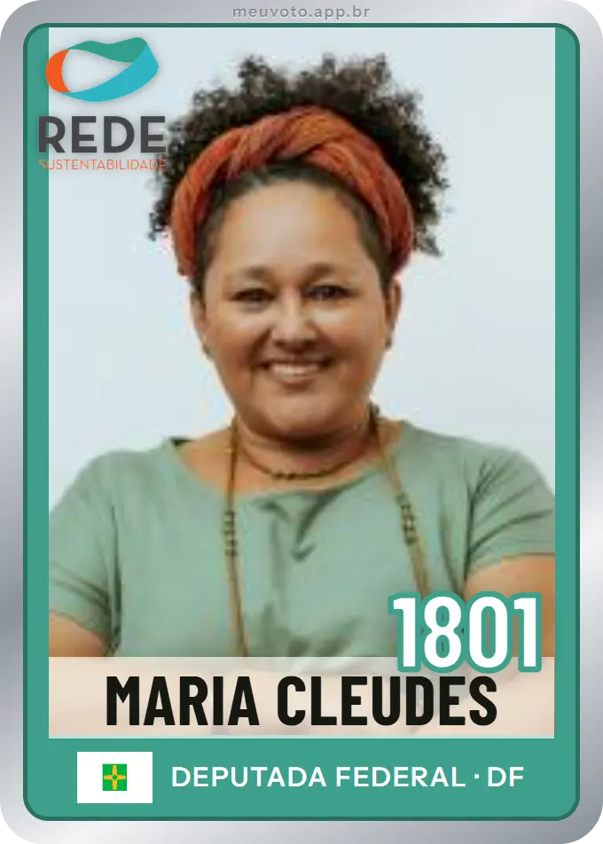 Carta de Maria Cleudes, número 1801, Rede