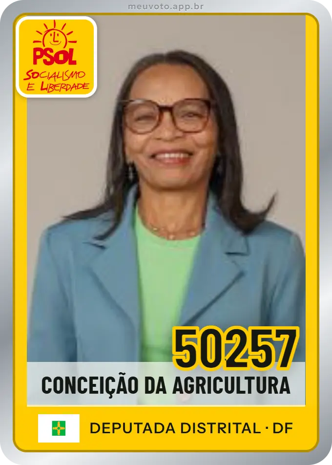 Carta de Conceição da Agricultura, número 50257, PSOL