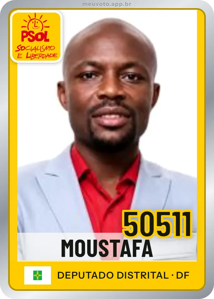 Carta de Moustafa, número 50511, PSOL