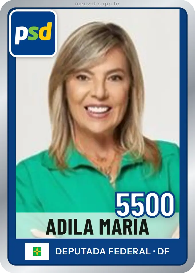 Carta de Adila Maria, número 5500, PSD