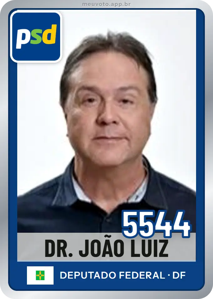 Carta de Dr. João Luiz, número 5544, PSD
