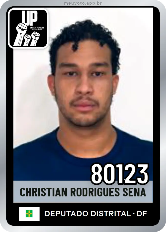 Carta de Christian Rodrigues Sena, número 80123, UP