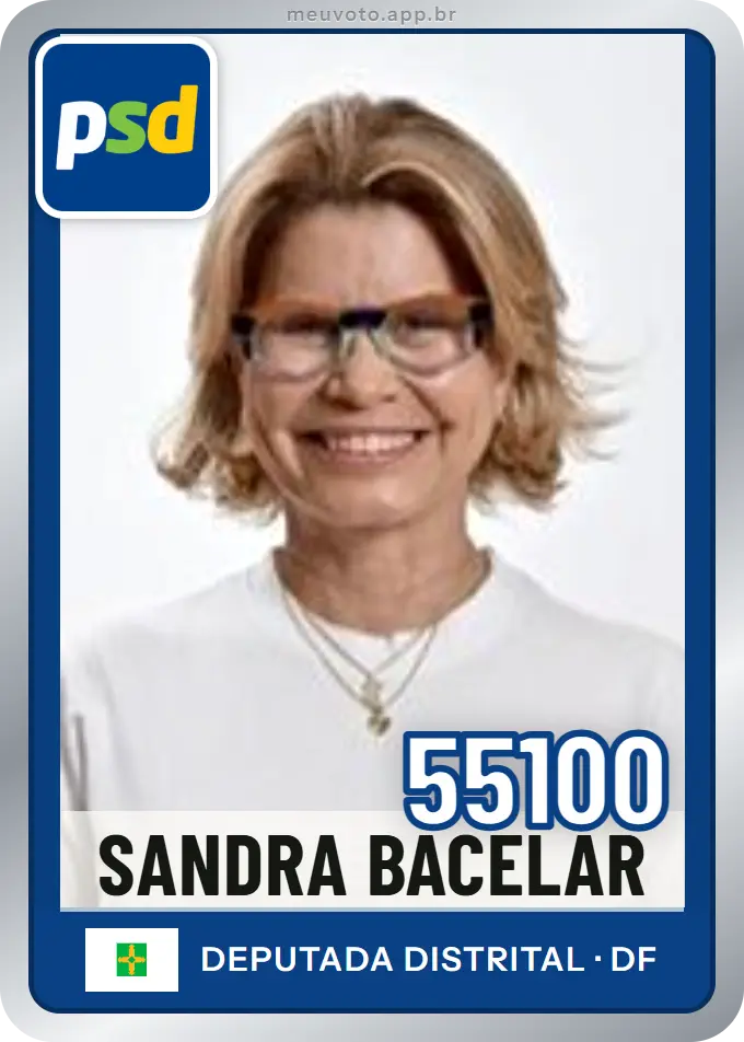 Carta de Sandra Bacelar, número 55100, PSD