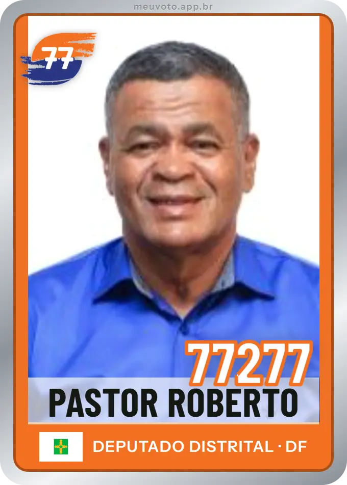Carta de Pastor Roberto, número 77277, Solidariedade