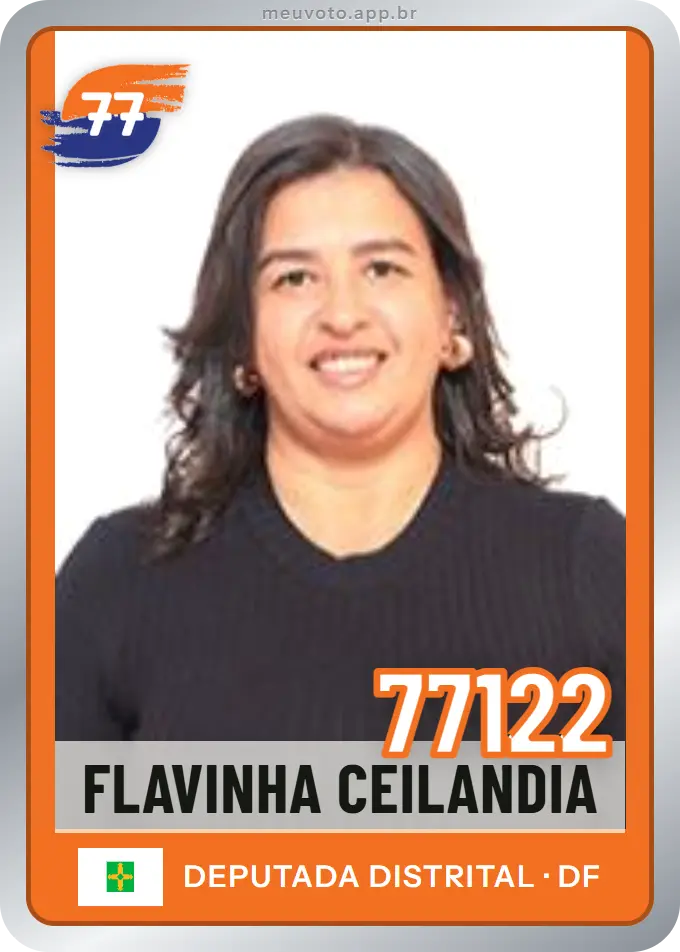 Carta de Flavinha Ceilandia, número 77122, Solidariedade