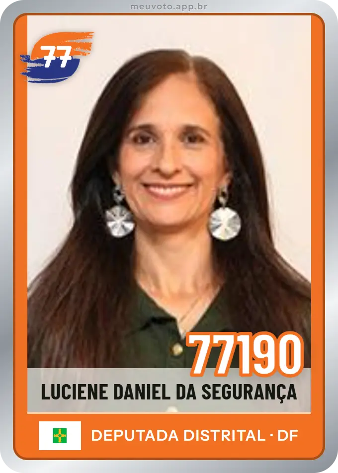 Carta de Luciene Daniel da Segurança, número 77190, Solidariedade