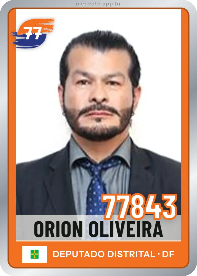 Carta de Orion Oliveira, número 77843, Solidariedade