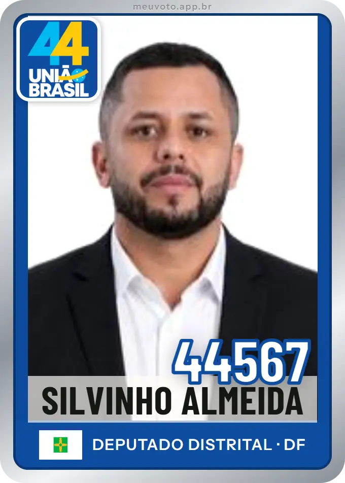 Carta de Silvinho Almeida, número 44567, União