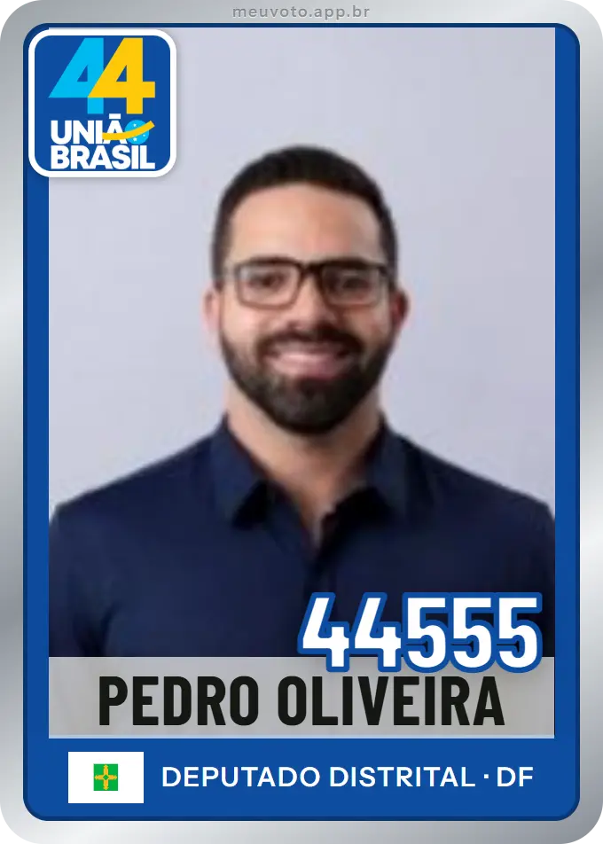 Carta de Pedro Oliveira, número 44555, União