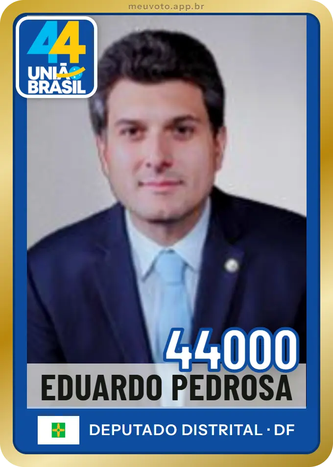 Carta de Eduardo Pedrosa, número 44000, União