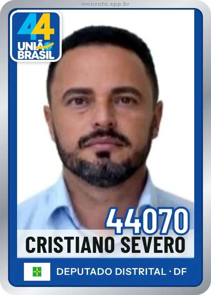 Carta de Cristiano Severo, número 44070, União