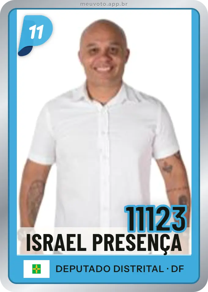 Carta de Israel Presença, número 11123, PP