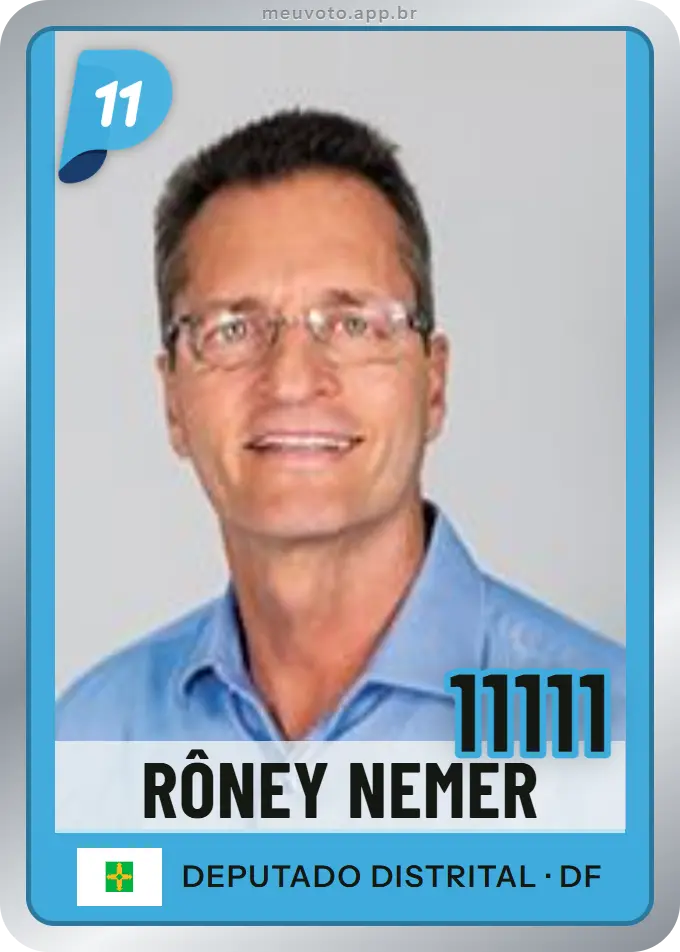 Carta de Rôney Nemer, número 11111, PP