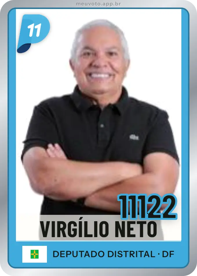 Carta de Virgílio Neto, número 11122, PP