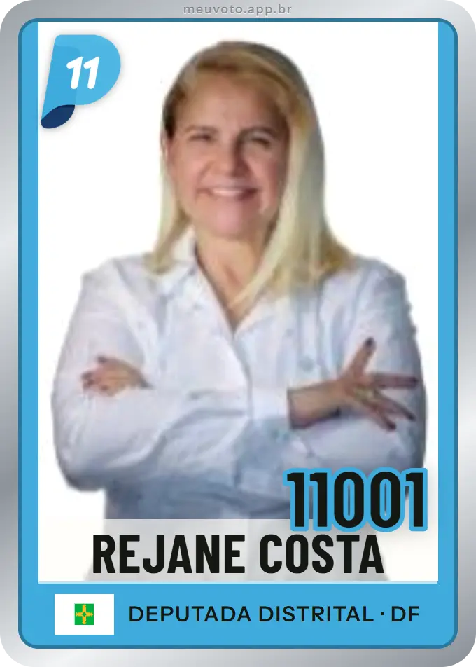 Carta de Rejane Costa, número 11001, PP
