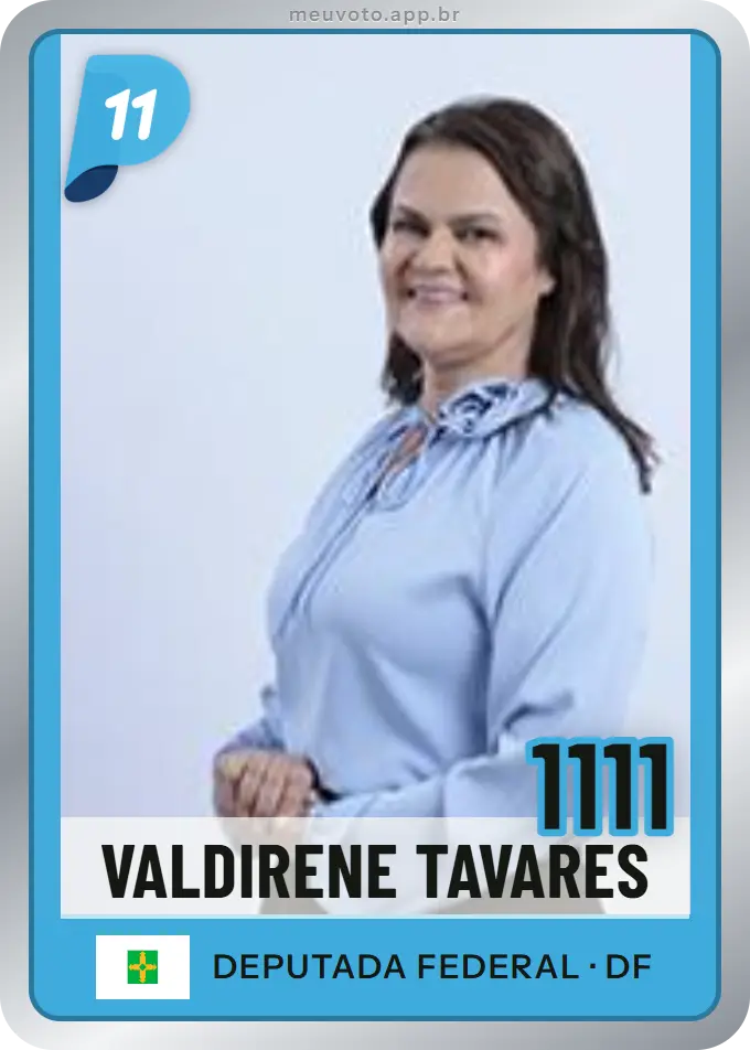 Carta de Valdirene Tavares, número 1111, PP
