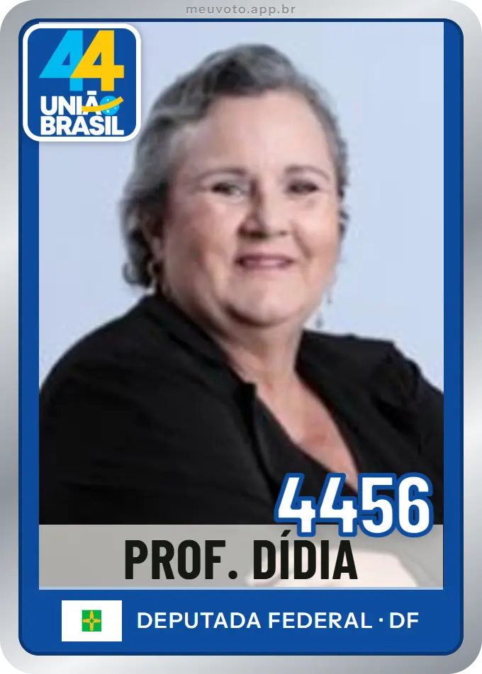 Carta de Prof. Dídia, número 4456, União