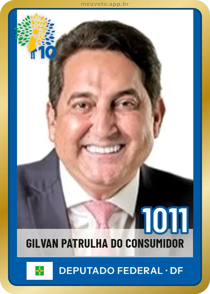 Carta de Gilvan Patrulha do Consumidor, número 1011, Republicanos
