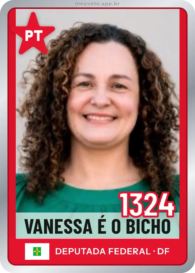 Carta de Vanessa É O Bicho, número 1324, PT