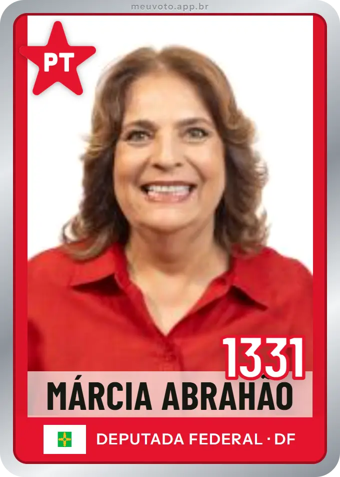 Carta de Márcia Abrahão, número 1331, PT