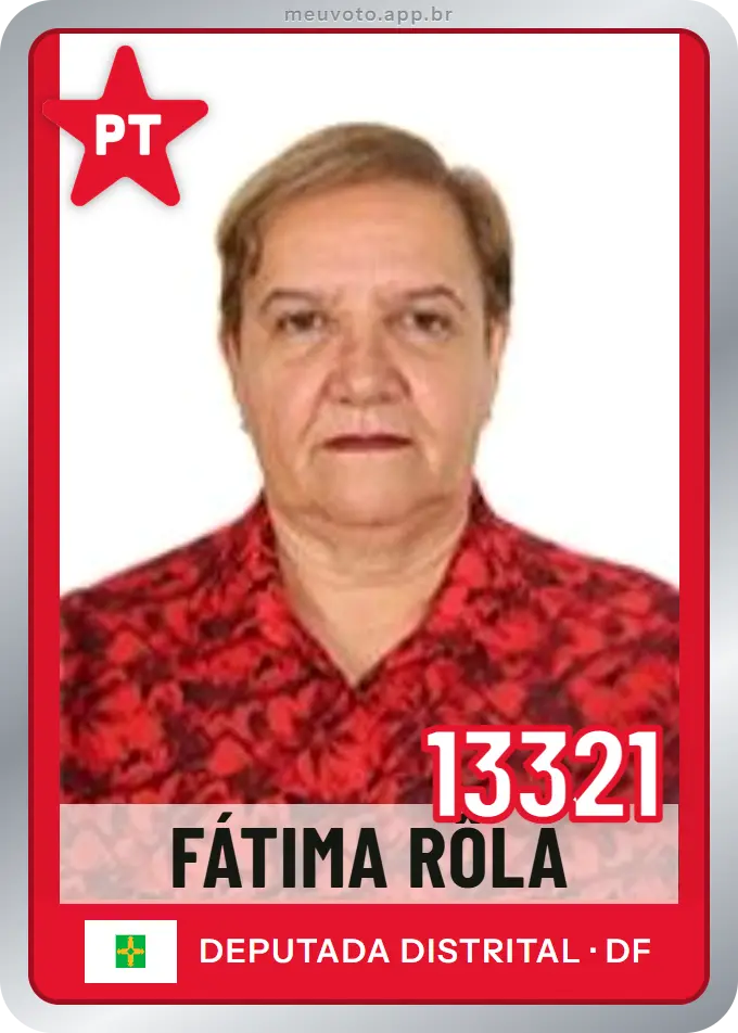 Carta de Fátima Rôla, número 13321, PT