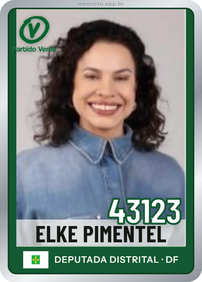 Carta de Elke Pimentel, número 43123, PV
