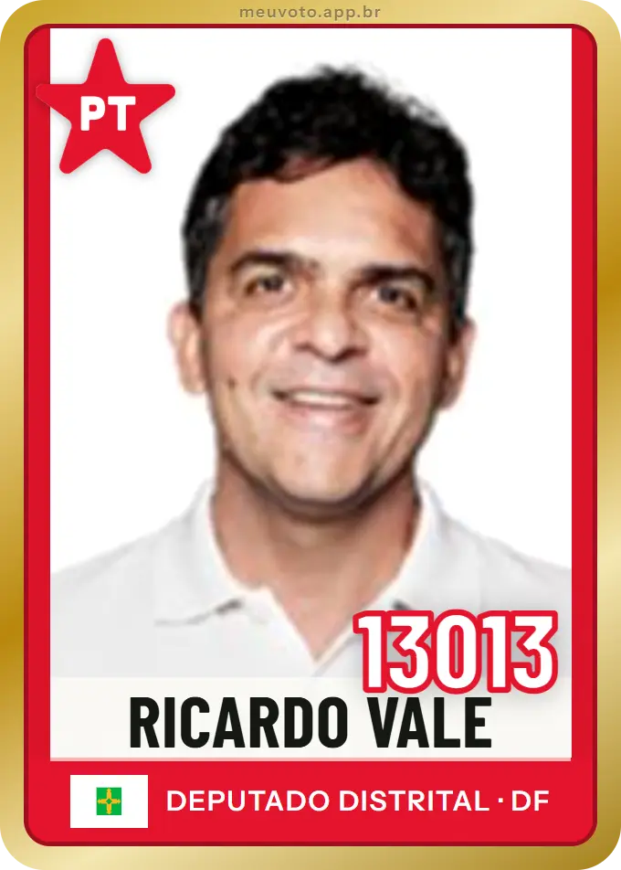 Carta de Ricardo Vale, número 13013, PT