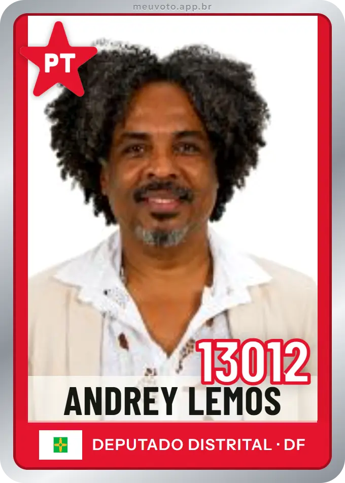Carta de Andrey Lemos, número 13012, PT