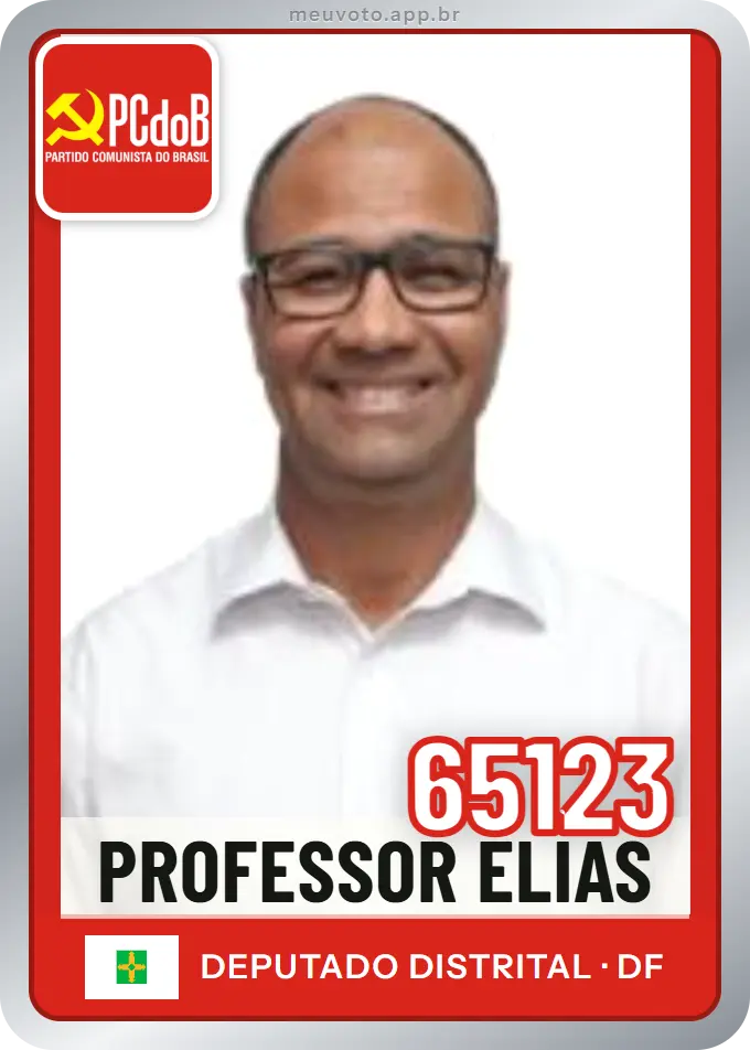 Carta de Professor Elias, número 65123, PCdoB
