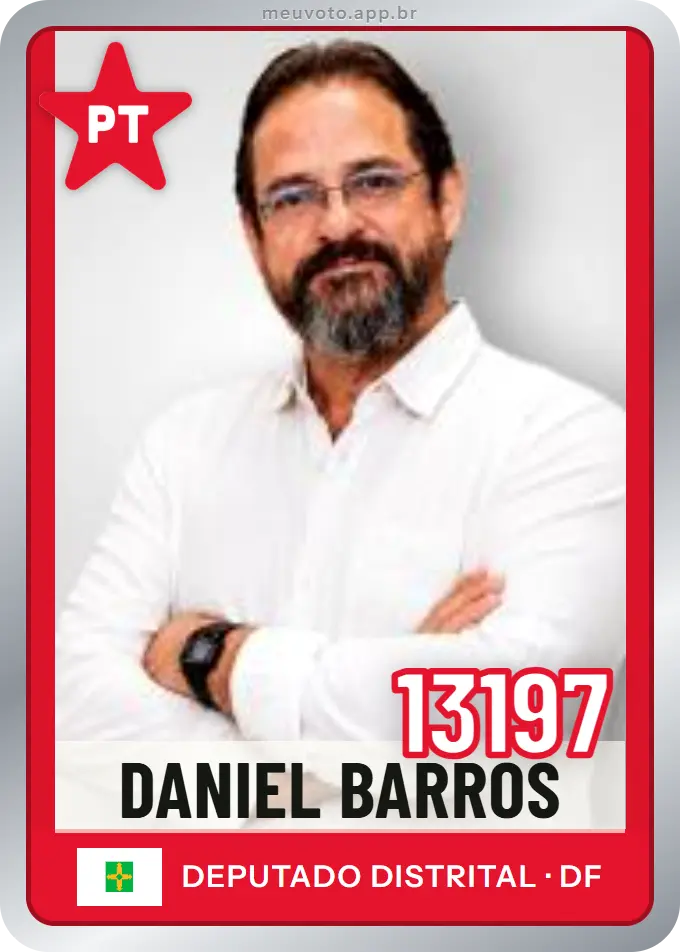Carta de Daniel Barros, número 13197, PT