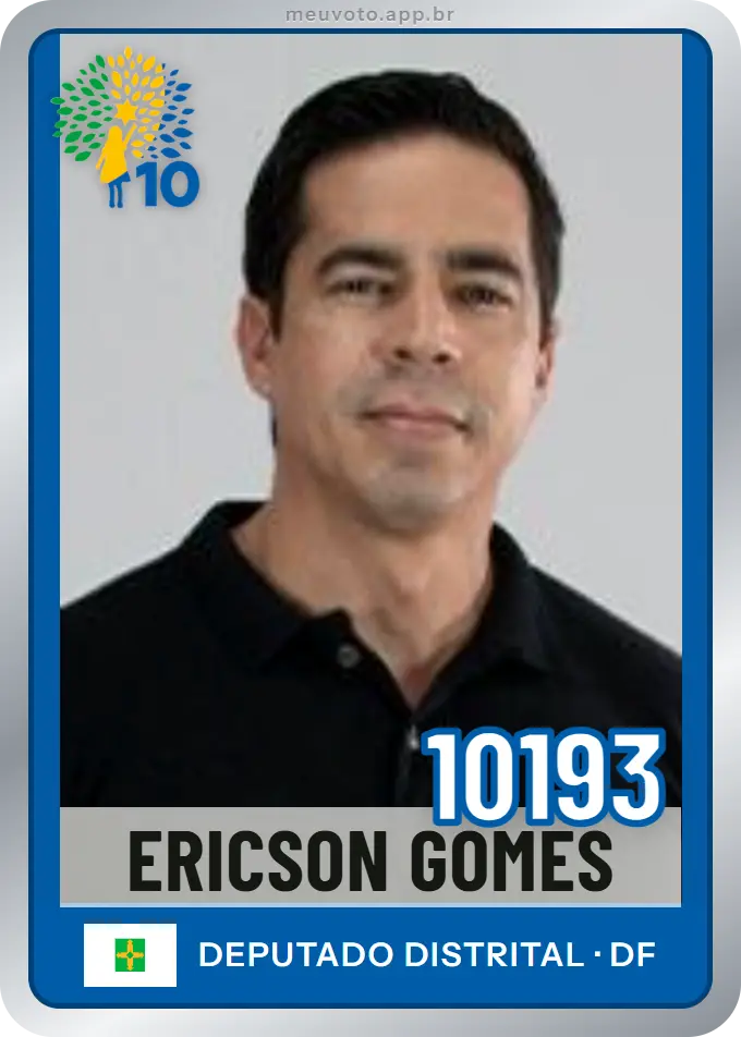 Carta de Ericson Gomes, número 10193, Republicanos