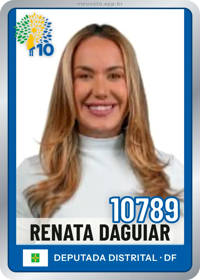 Carta de Renata Daguiar, número 10789, Republicanos