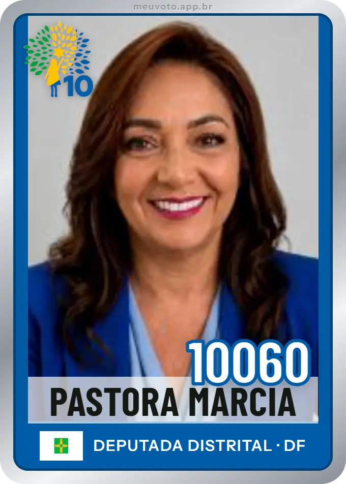 Carta de Pastora Márcia, número 10060, Republicanos
