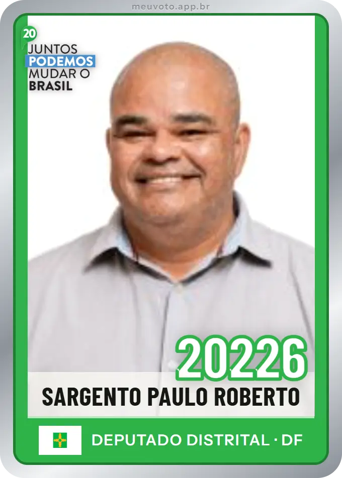 Carta de Sargento Paulo Roberto, número 20226, Podemos