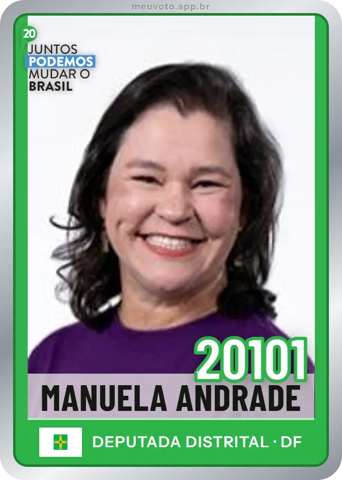 Carta de Manuela Andrade, número 20101, Podemos