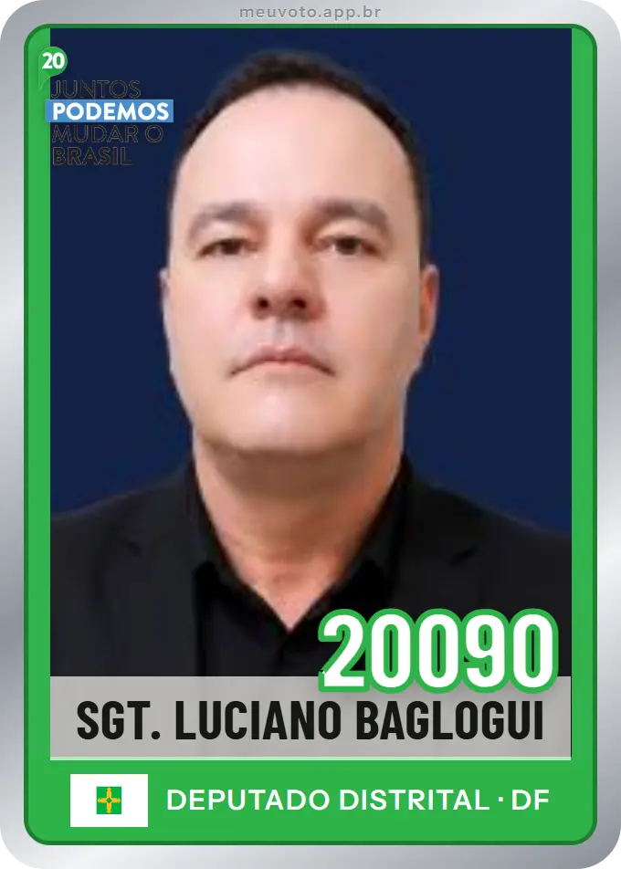 Carta de Sgt. Luciano Baglogui, número 20090, Podemos